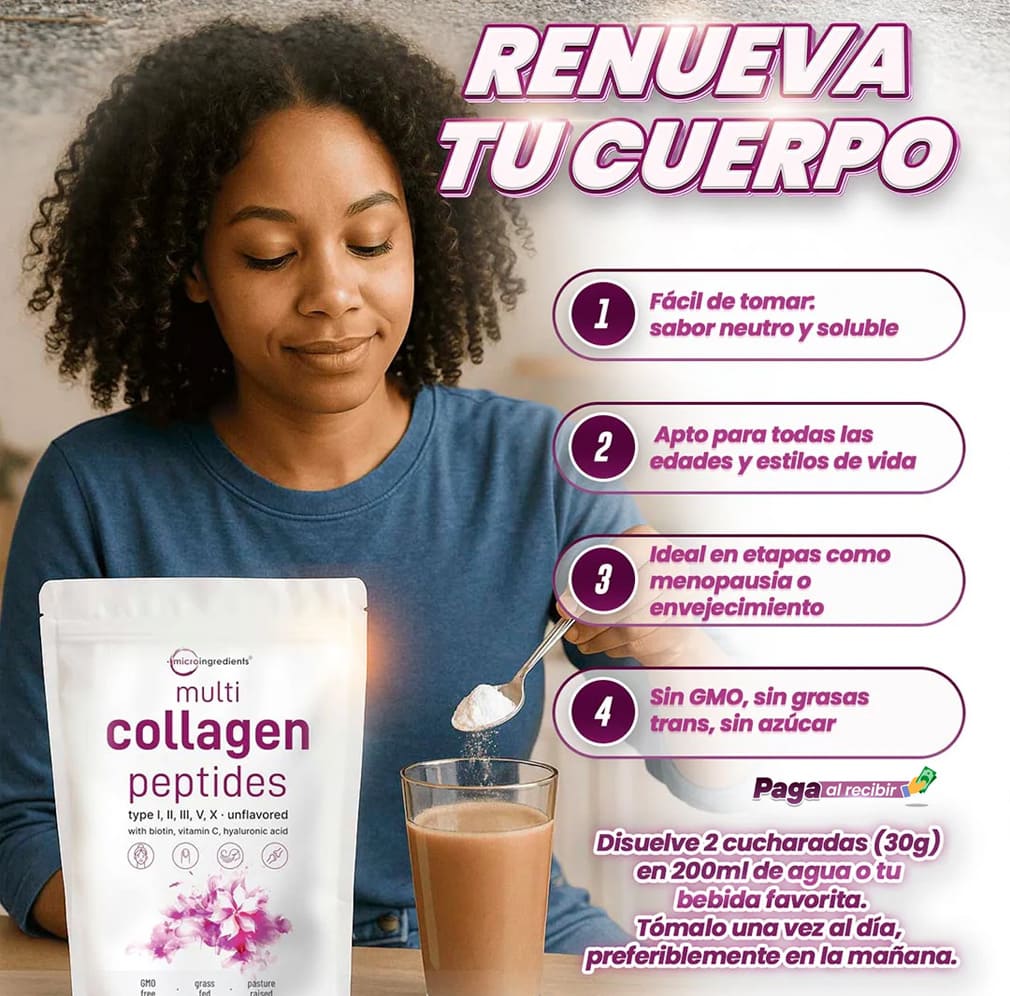 Multi Collagen Peptides® | ¡Oferta Especial 2x por Tiempo Limitado!