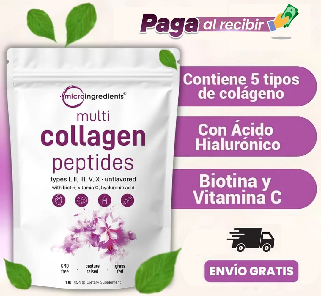 Multi Collagen Peptides® | ¡Oferta Especial 2x por Tiempo Limitado!